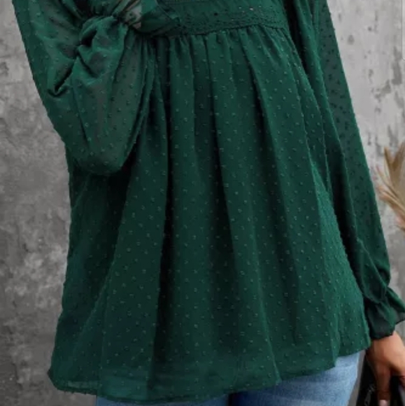 ❤️New Swiss dot lace top - Picture 8 of 8